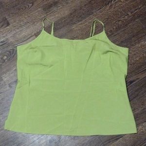 Spring green loose cami size 1x